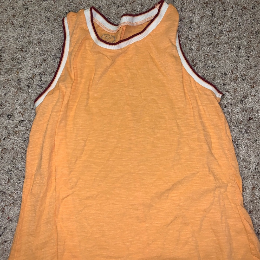Orange Tank Top